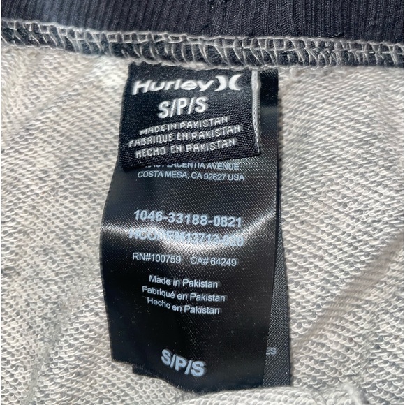 hurley jogger style sweats - Picture 2 of 2